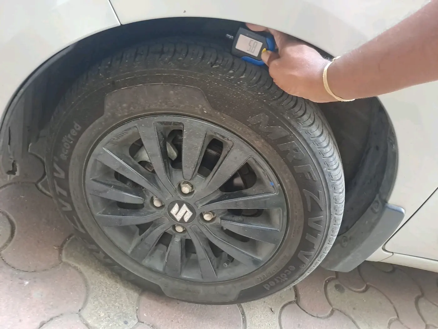 2024 Maruti New Wagon-R ZXI PLUS 1.2 AMT, Petrol, Automatic, 12,303 km, tyre