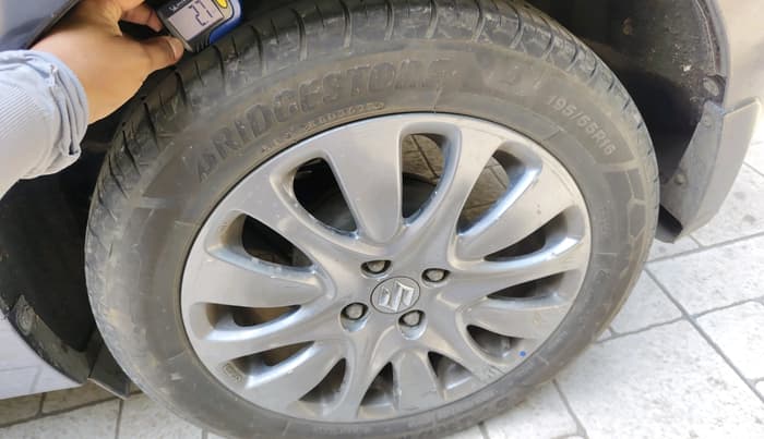 2017 Maruti Baleno ZETA CVT PETROL 1.2, Petrol, Automatic, 86,506 km, tyre