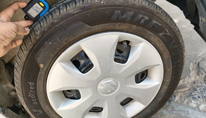 2025 Maruti New Wagon-R VXI 1.0 AMT, Petrol, Automatic, 2,632 km, tyre