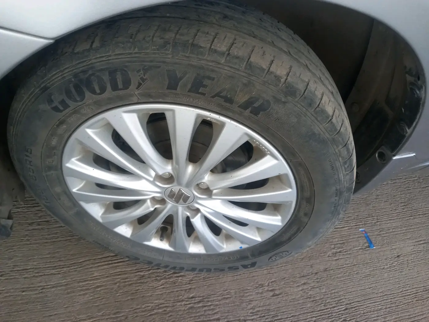 2019 Maruti Ciaz DELTA 1.5 SHVS MT PETROL, Petrol, Manual, 32,799 km, tyre