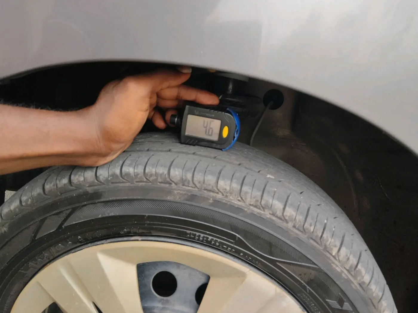 2016 Maruti Wagon R 1.0 VXI, Petrol, Manual, 1,34,261 km, tyre