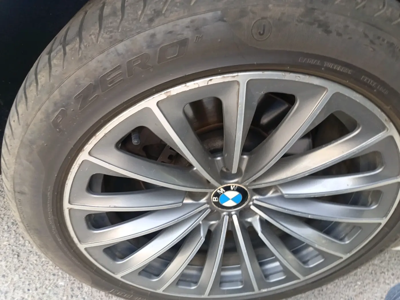 2014 BMW 7 Series 730L D, Diesel, Automatic, 72,173 km, tyre