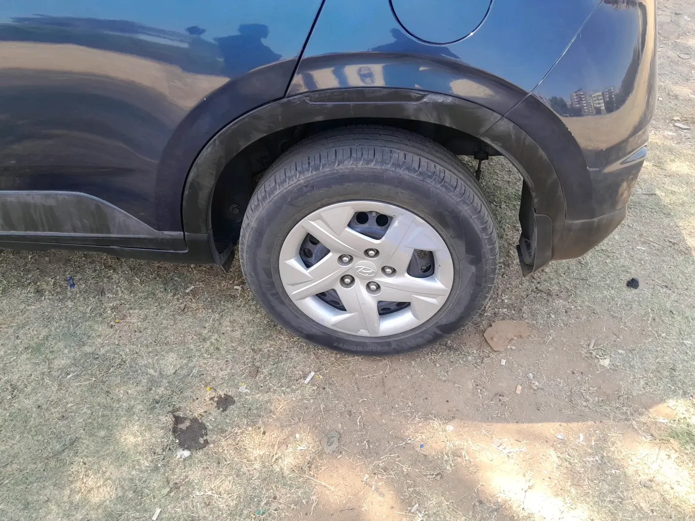 2020 Hyundai VENUE S 1.2, CNG, Manual, 72,293 km, tyre