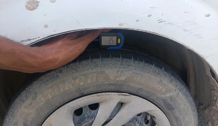 2022 Hyundai AURA S 1.2 CNG, CNG, Manual, 1,19,298 km, tyre