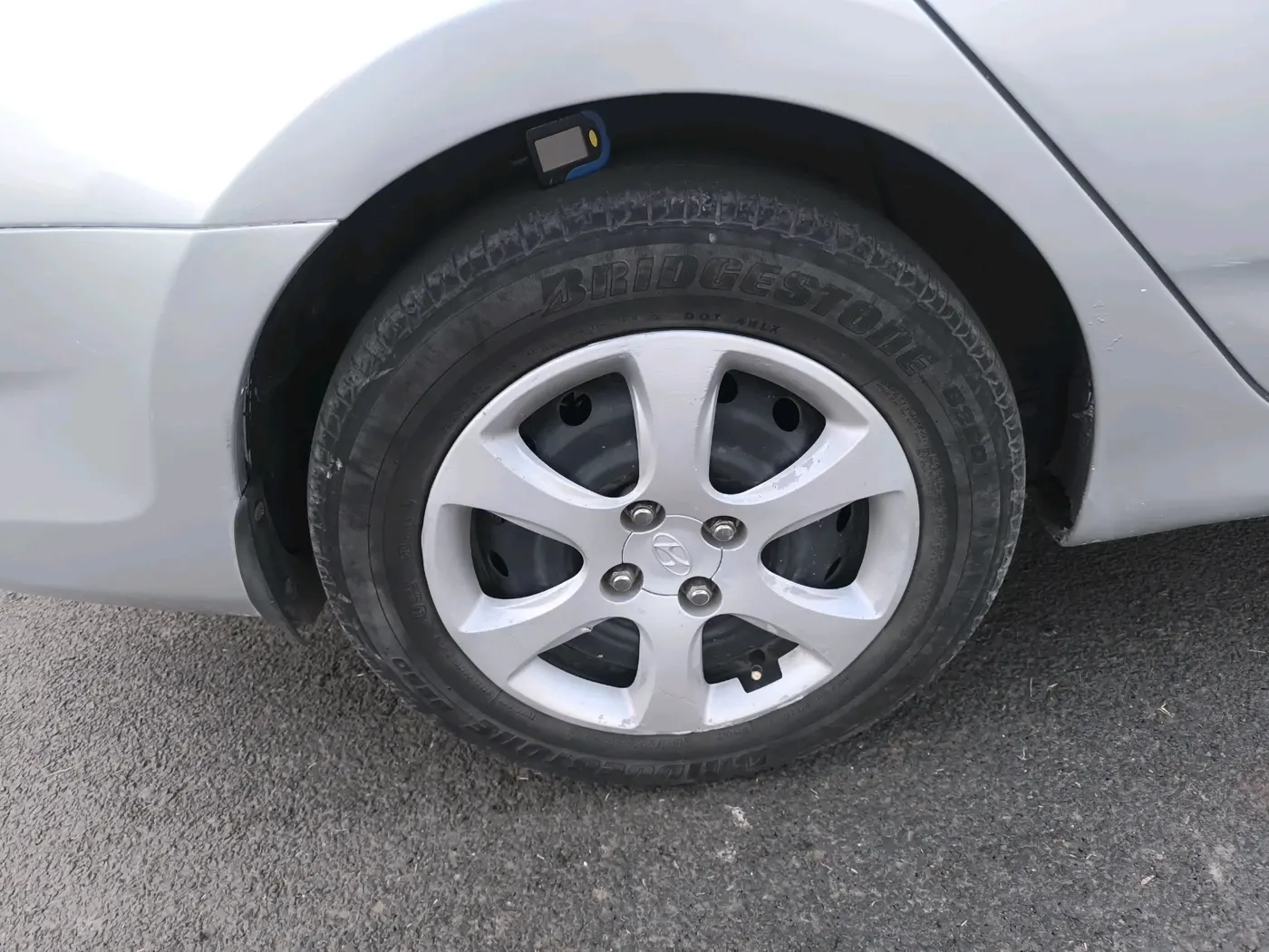 2012 Hyundai Verna FLUIDIC 1.6 VTVT EX, Petrol, Manual, 69,850 km, tyre
