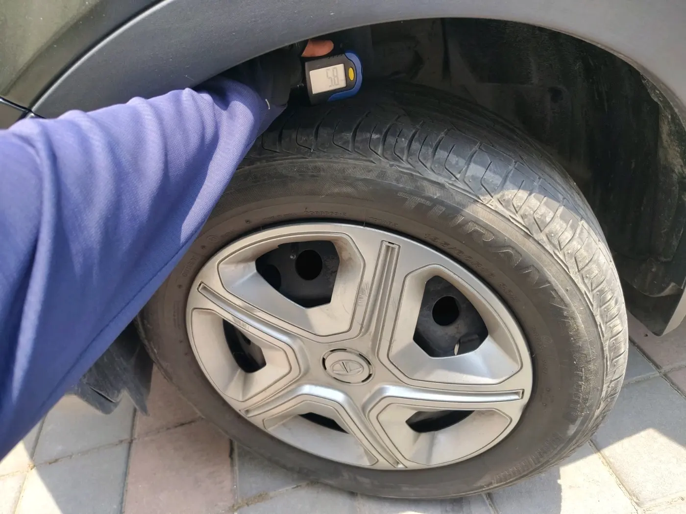2021 Tata NEXON XM PETROL, Petrol, Manual, 21,296 km, tyre