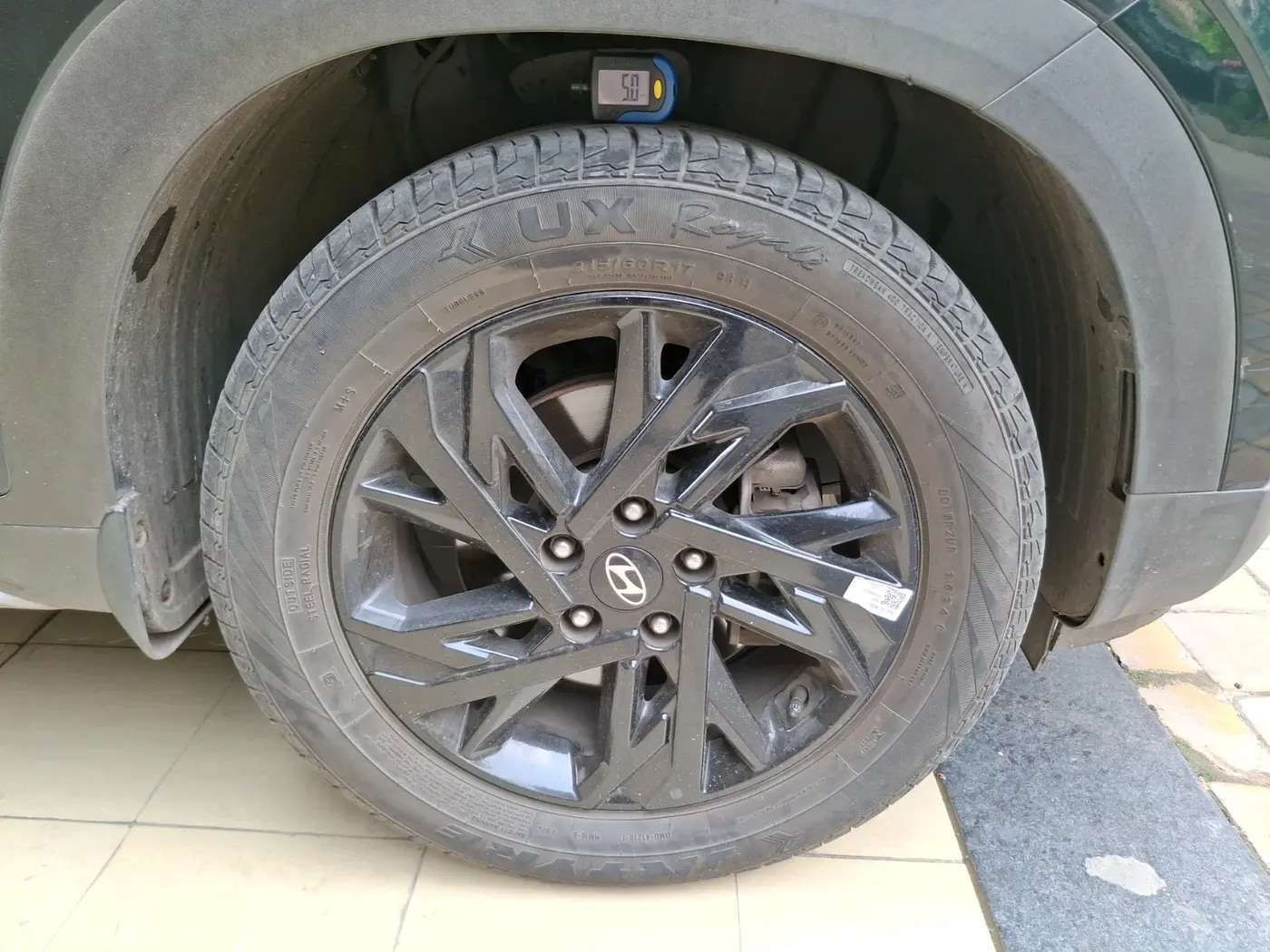 2024 Hyundai Creta S (O) 1.5 DIESEL, Diesel, Manual, 43,044 km, tyre