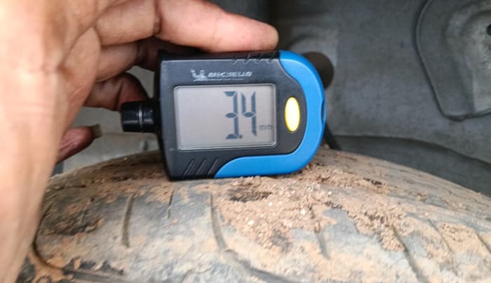 2023 Tata NEXON PURE 1.2 PETROL, Petrol, Manual, 47,822 km, tyre