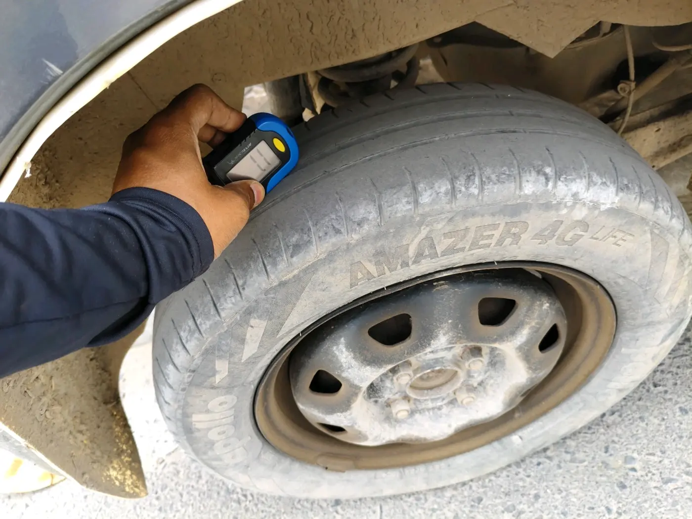2021 Maruti Eeco 5 STR AC CNG (O), CNG, Manual, 1,02,574 km, tyre