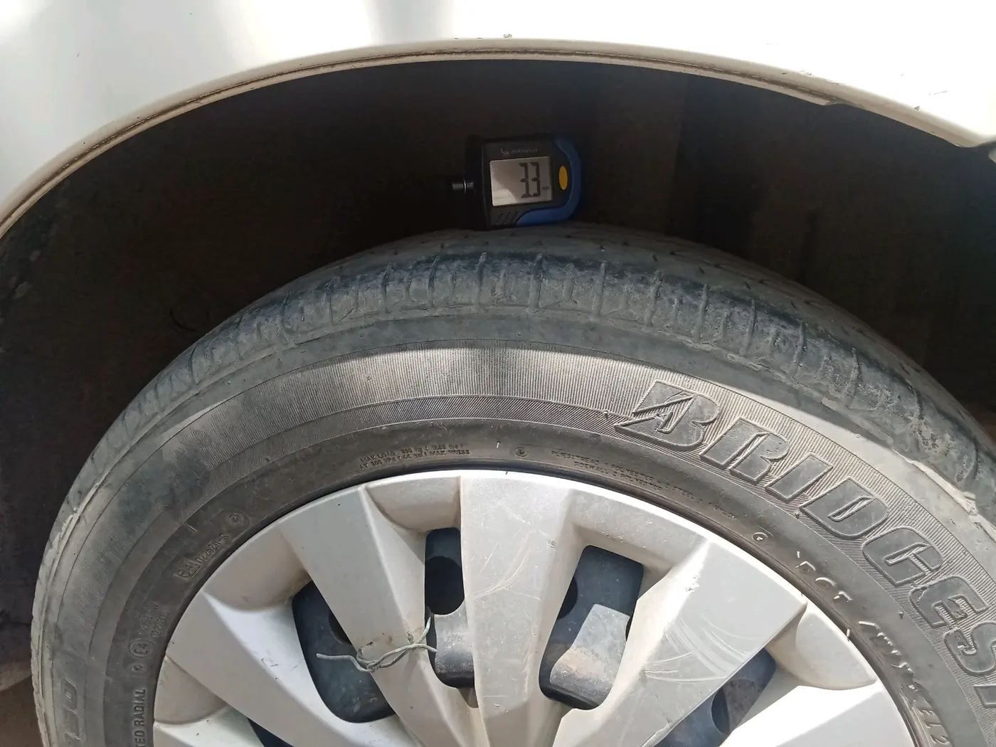 2014 Toyota Etios GD, Diesel, Manual, 1,04,991 km, tyre