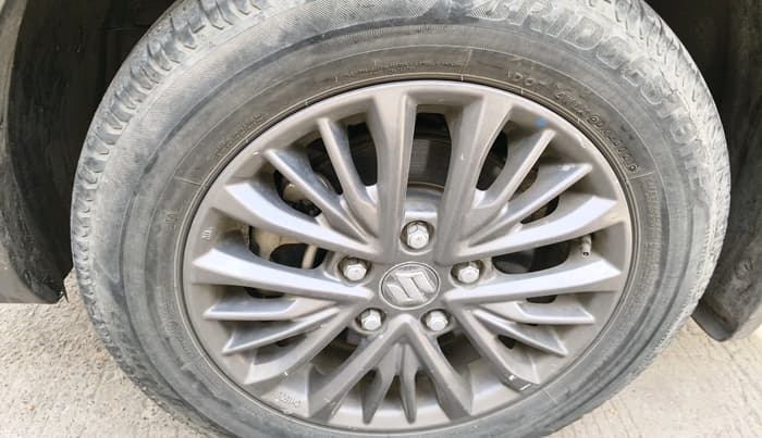 2021 Maruti Ertiga ZXI AT SHVS, Petrol, Automatic, 58,858 km, tyre