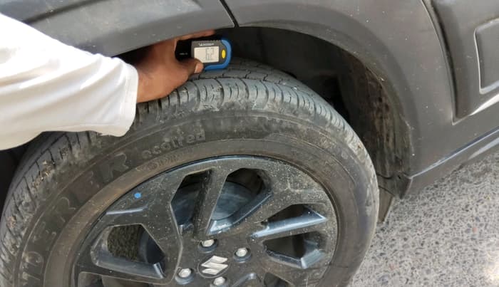 2024 Maruti FRONX DELTA PLUS 1.2L AGS, Petrol, Automatic, 15,519 km, tyre