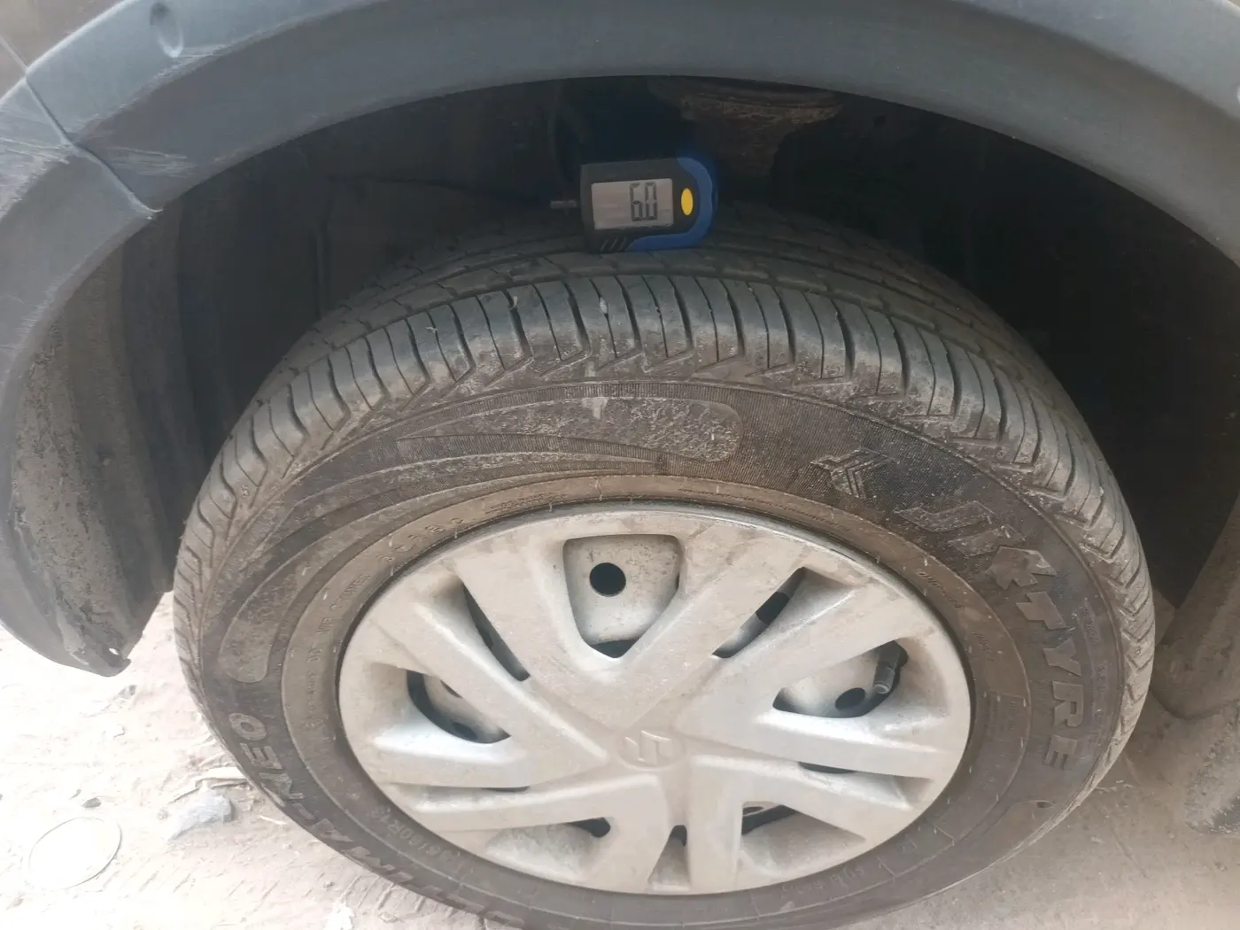 2025 Maruti New Wagon-R LXI 1.0, Petrol, Manual, 8,270 km, tyre