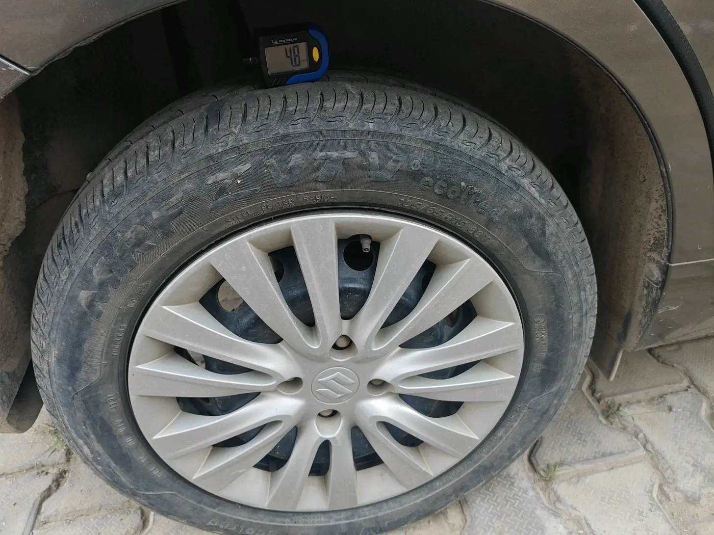 2021 Maruti Baleno DELTA CVT PETROL 1.2, Petrol, Automatic, 28,867 km, tyre