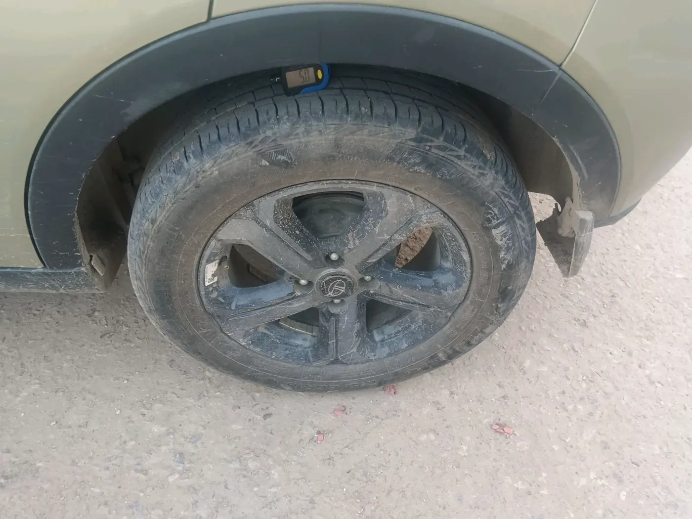 2023 Tata NEXON XZ PLUS PETROL DUAL TONE, Petrol, Manual, 31,431 km, tyre