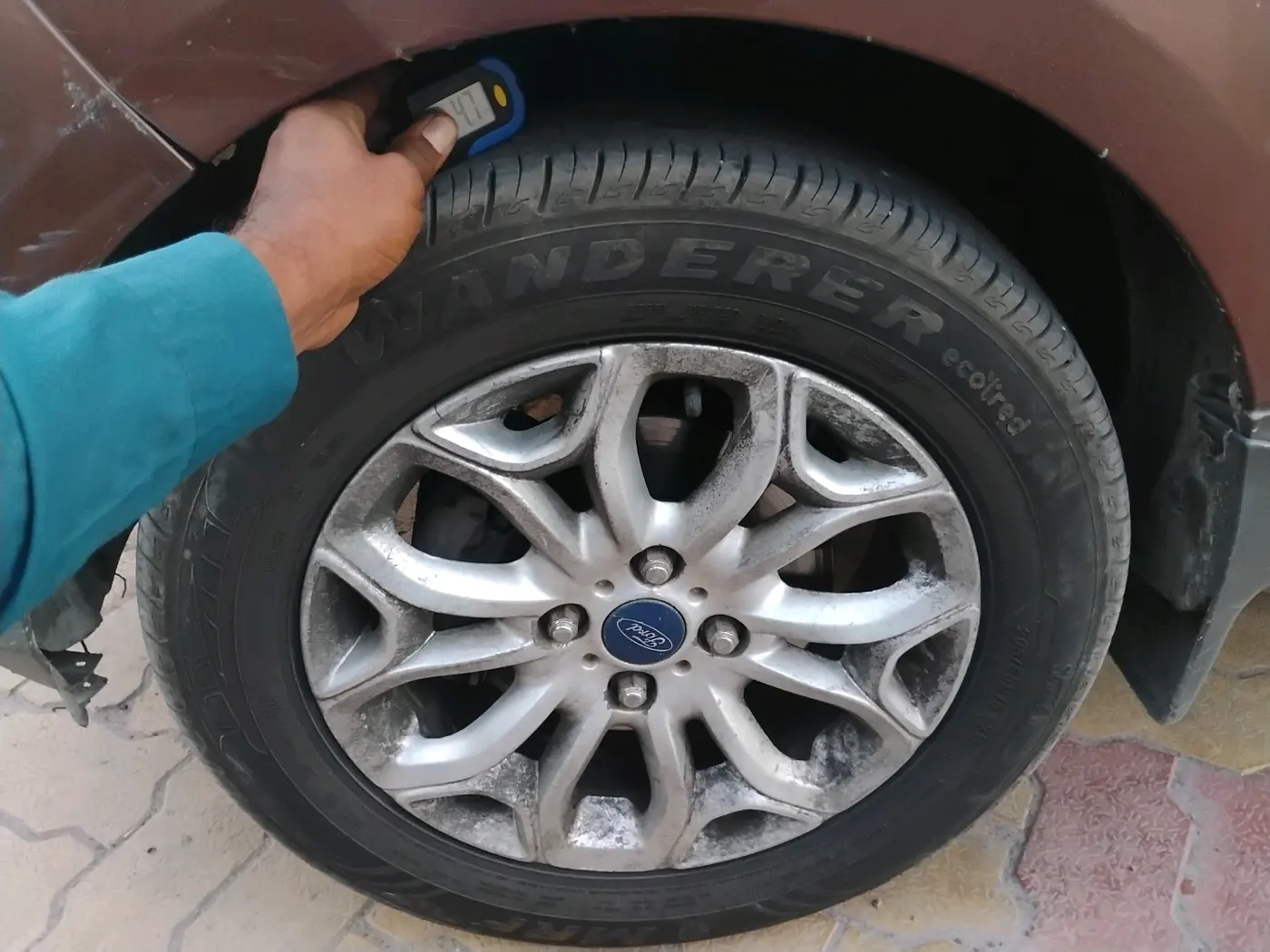 2016 Ford Ecosport TITANIUM 1.5L DIESEL, Diesel, Manual, 73,801 km, tyre