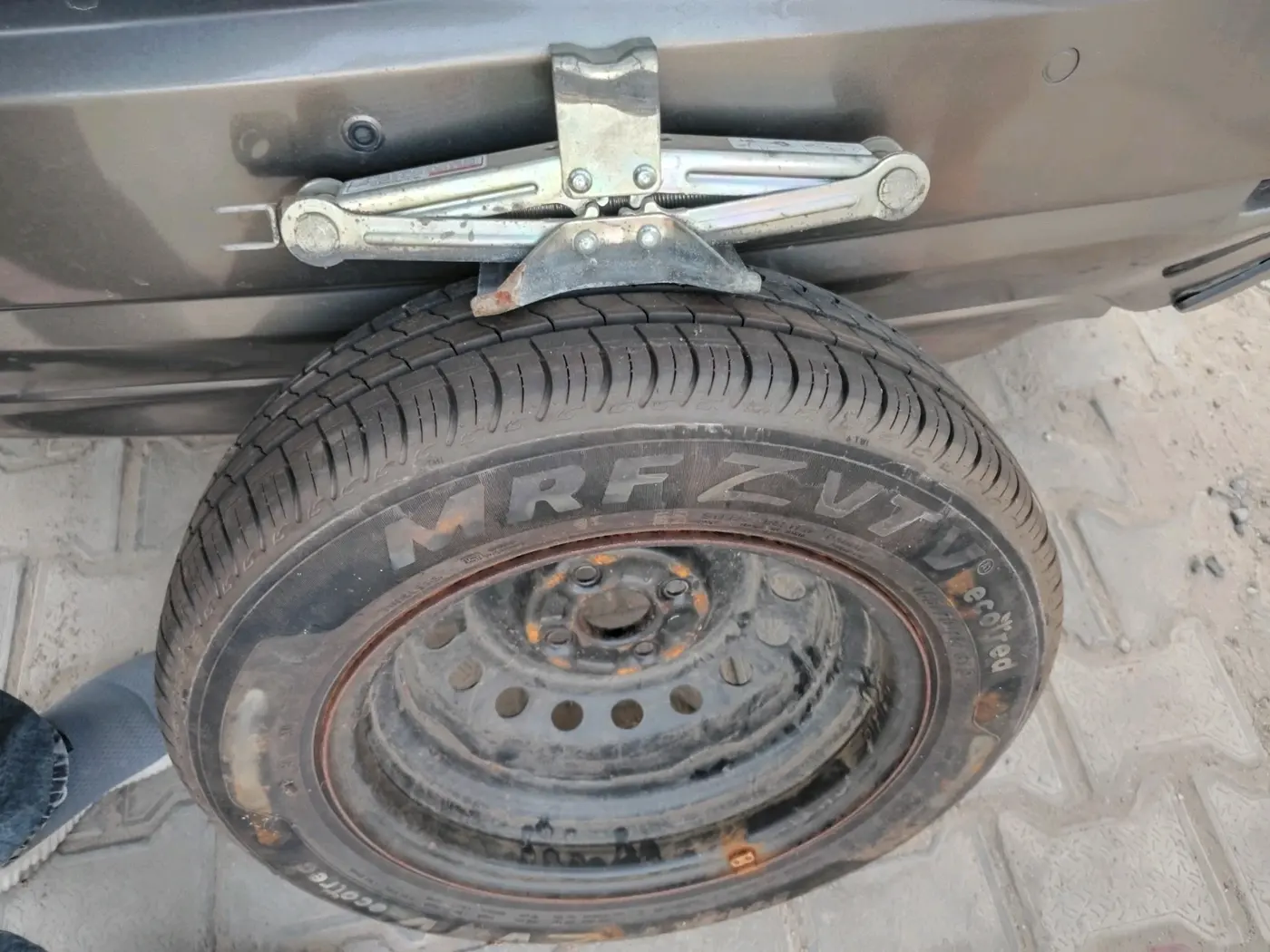 2022 Maruti New Wagon-R ZXI 1.2, Petrol, Manual, 57,201 km, tyre