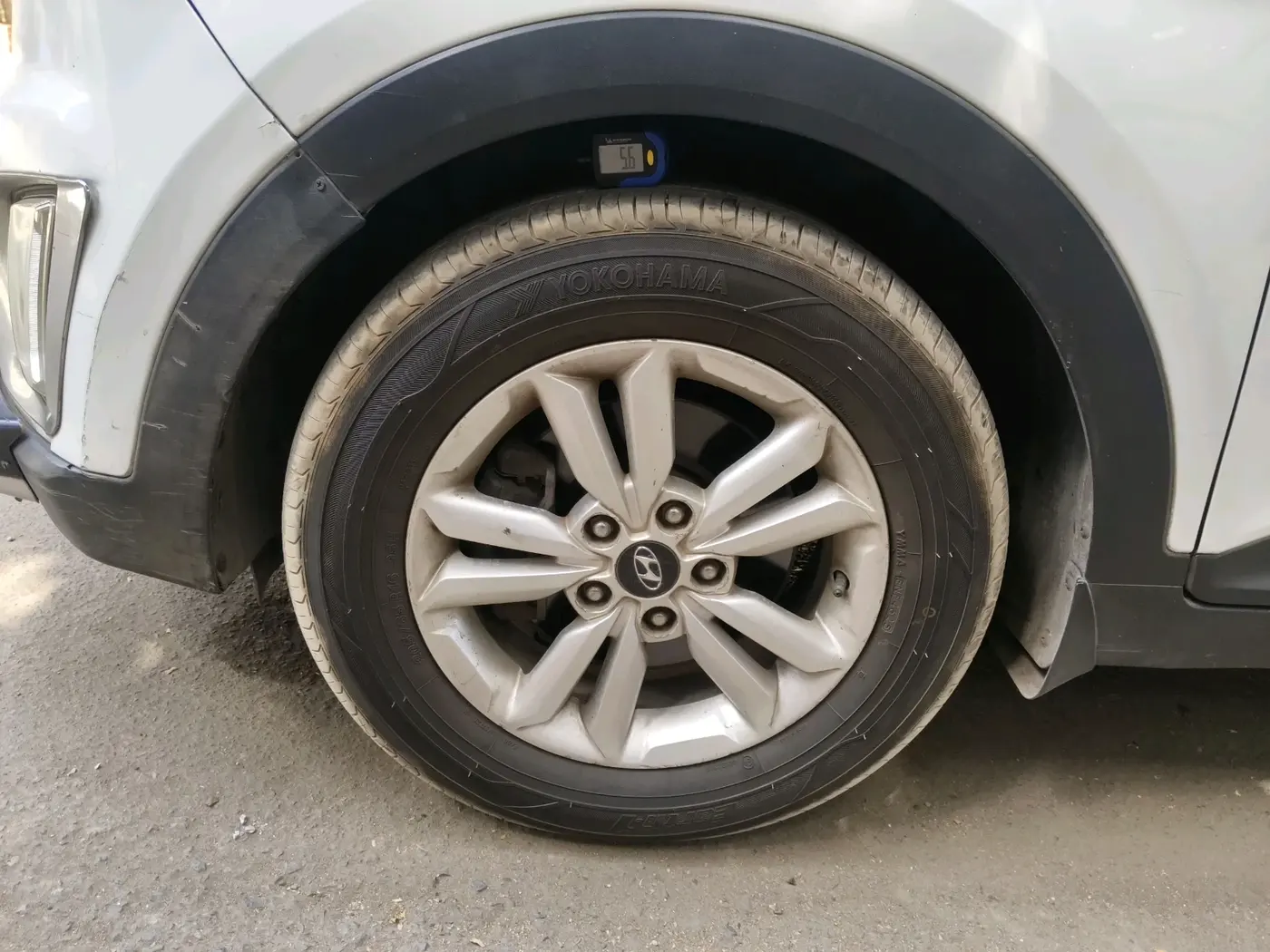 2015 Hyundai Creta SX PLUS AT 1.6 DIESEL, Diesel, Automatic, 90,525 km, tyre