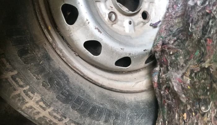 2012 Tata Indica Vista LS TDI, Diesel, Manual, 86,826 km, tyre