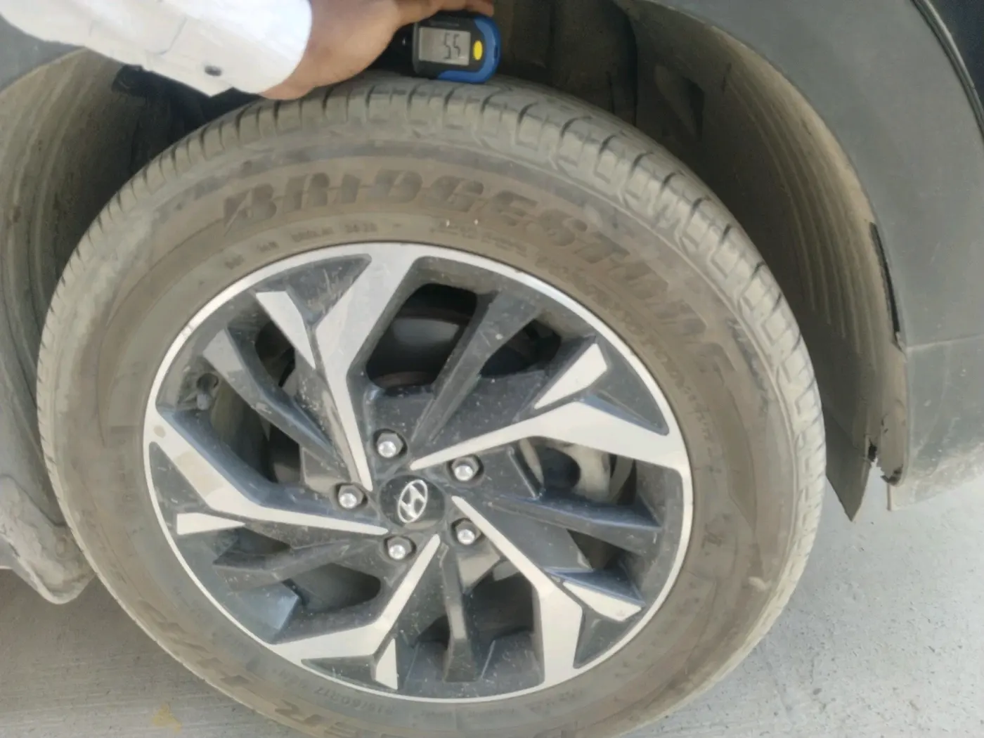 2021 Hyundai Creta EX 1.5 PETROL, Petrol, Manual, 72,838 km, tyre