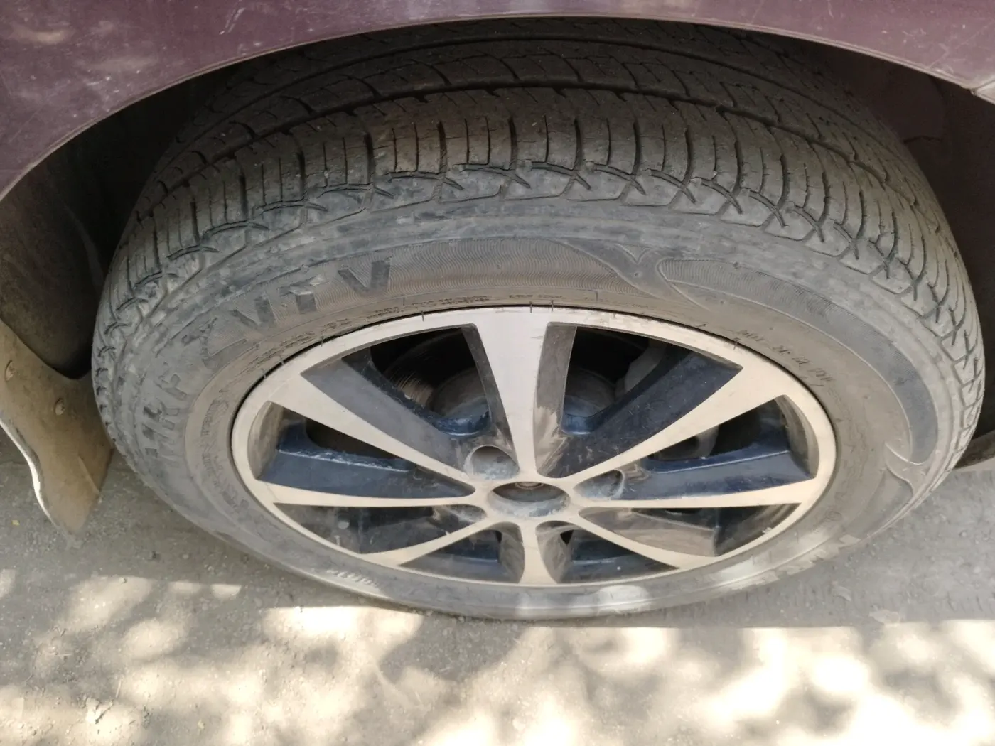 2011 Tata Manza ELAN QUADRAJET, Diesel, Manual, 1,13,151 km, tyre