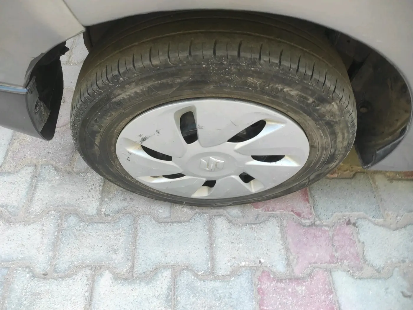 2018 Maruti Celerio VXI (O) CNG, CNG, Manual, 1,03,783 km, tyre