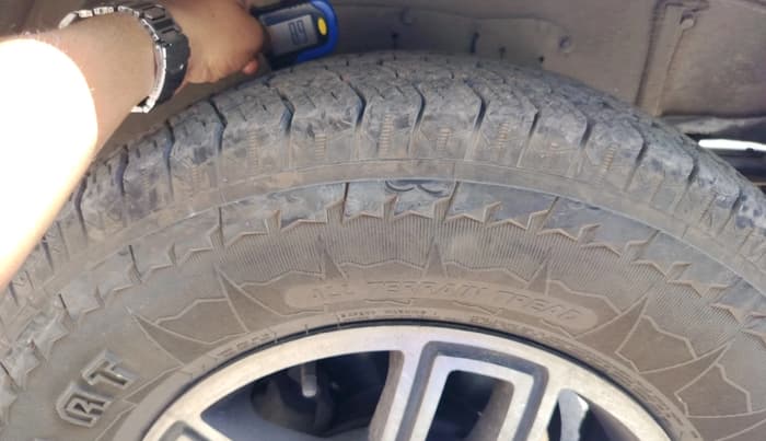 2016 Mahindra Thar CRDE 4X4 AC, Diesel, Manual, 1,13,594 km, tyre