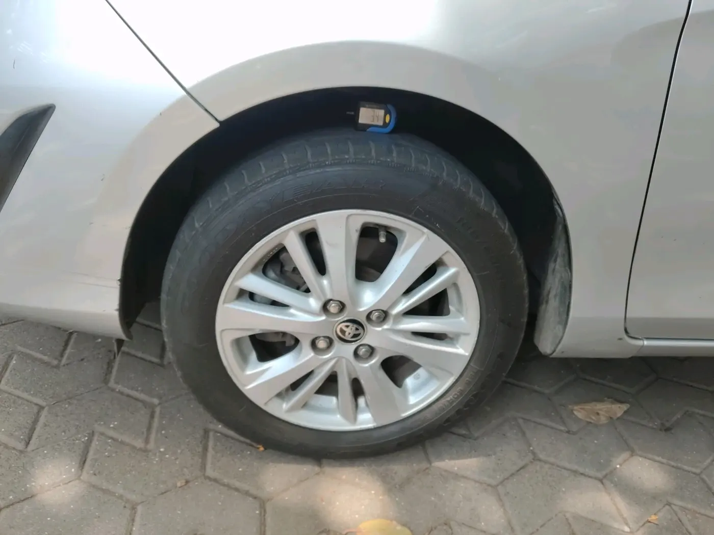 2018 Toyota YARIS V MT, Petrol, Manual, 55,572 km, tyre