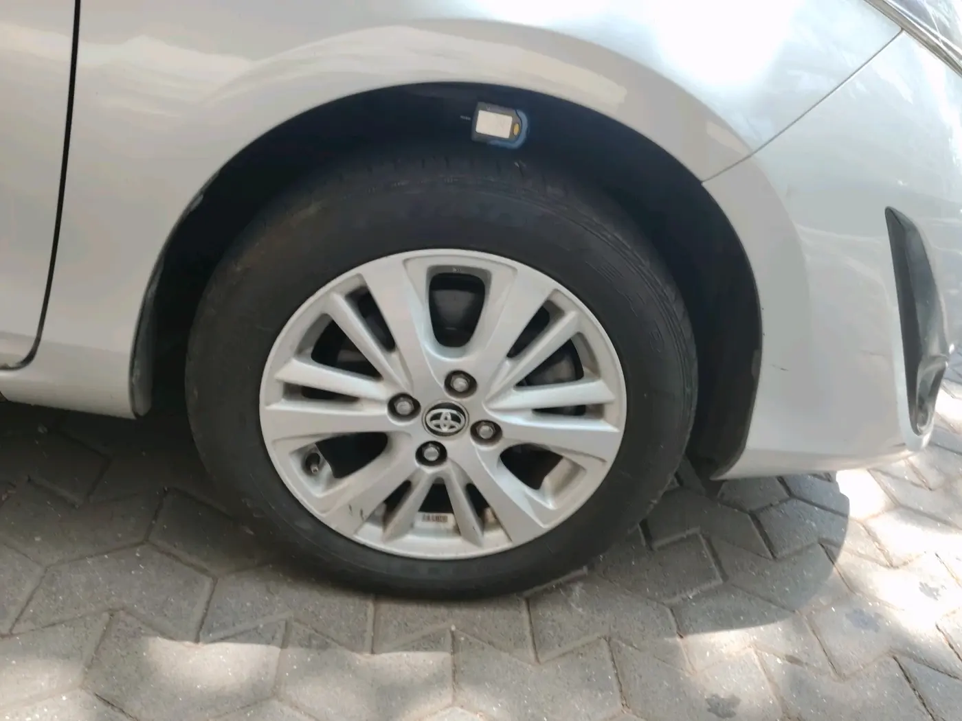 2018 Toyota YARIS V MT, Petrol, Manual, 55,572 km, tyre