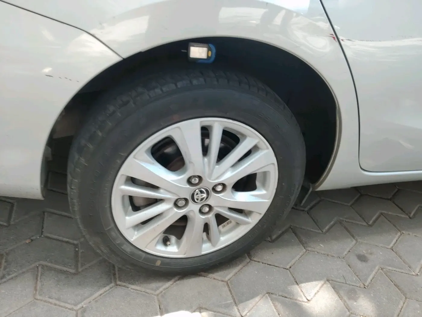 2018 Toyota YARIS V MT, Petrol, Manual, 55,572 km, tyre