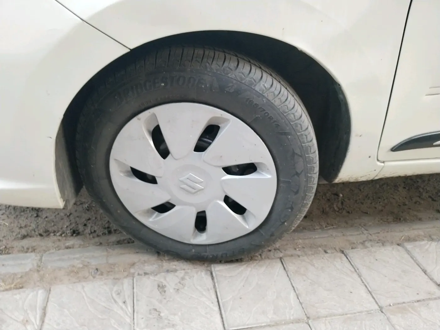 2019 Maruti Celerio VXI CNG, CNG, Manual, 76,597 km, tyre
