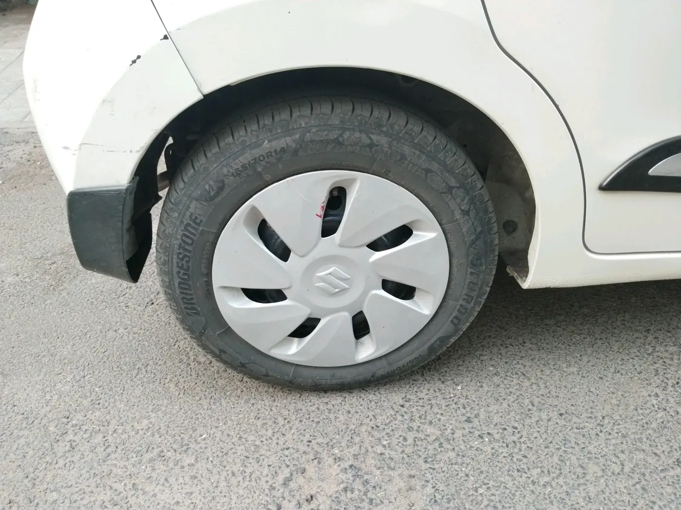 2019 Maruti Celerio VXI CNG, CNG, Manual, 76,597 km, tyre