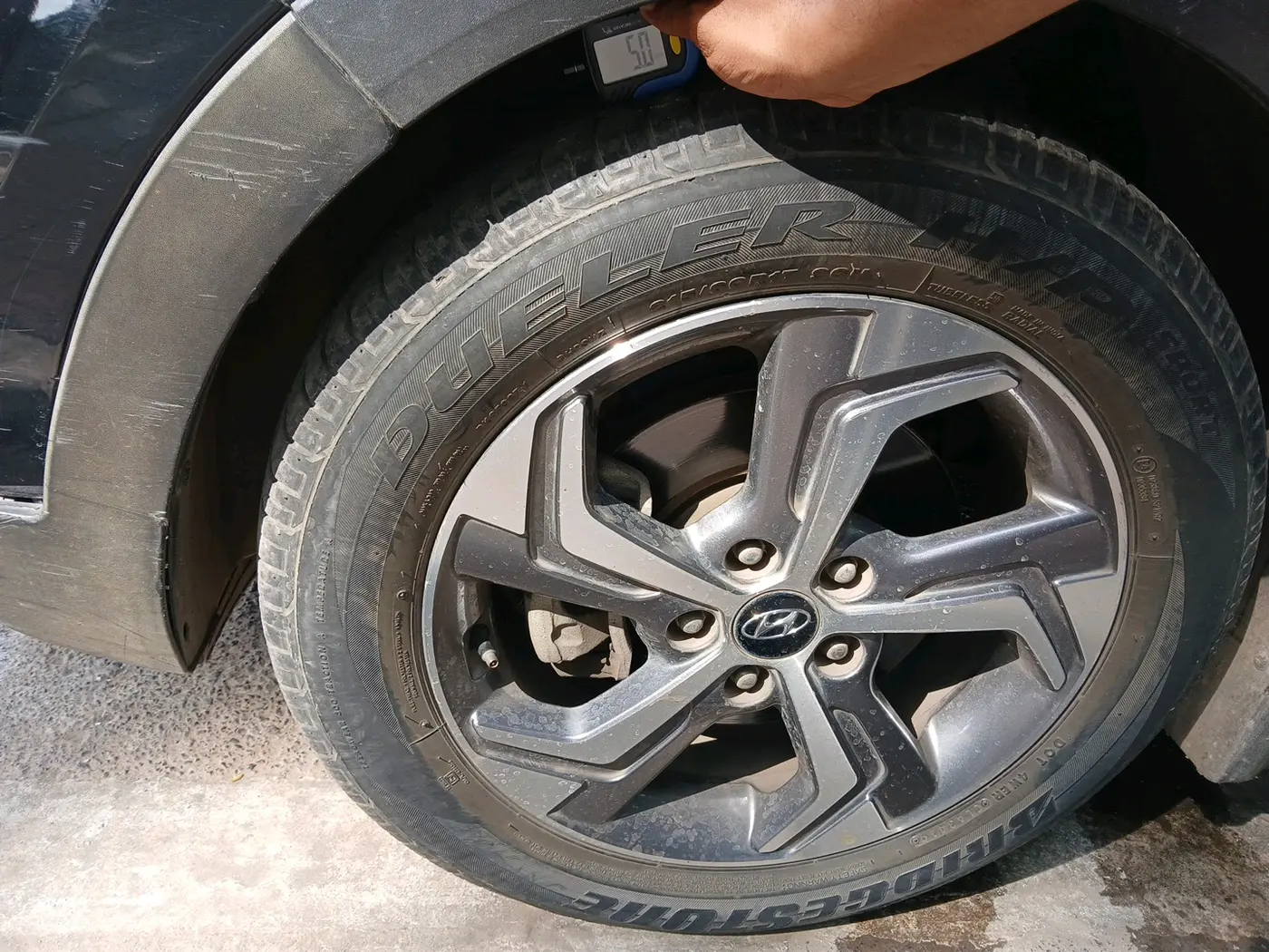 2019 Hyundai Creta SX AT 1.6 PETROL, Petrol, Automatic, 50,169 km, tyre
