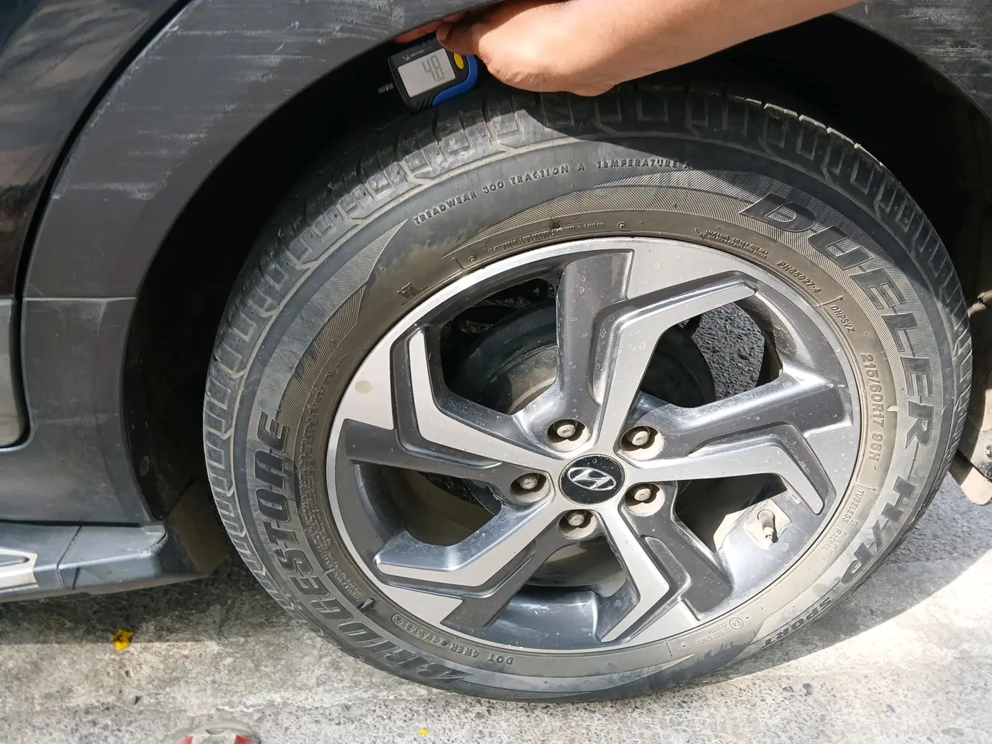 2019 Hyundai Creta SX AT 1.6 PETROL, Petrol, Automatic, 50,169 km, tyre