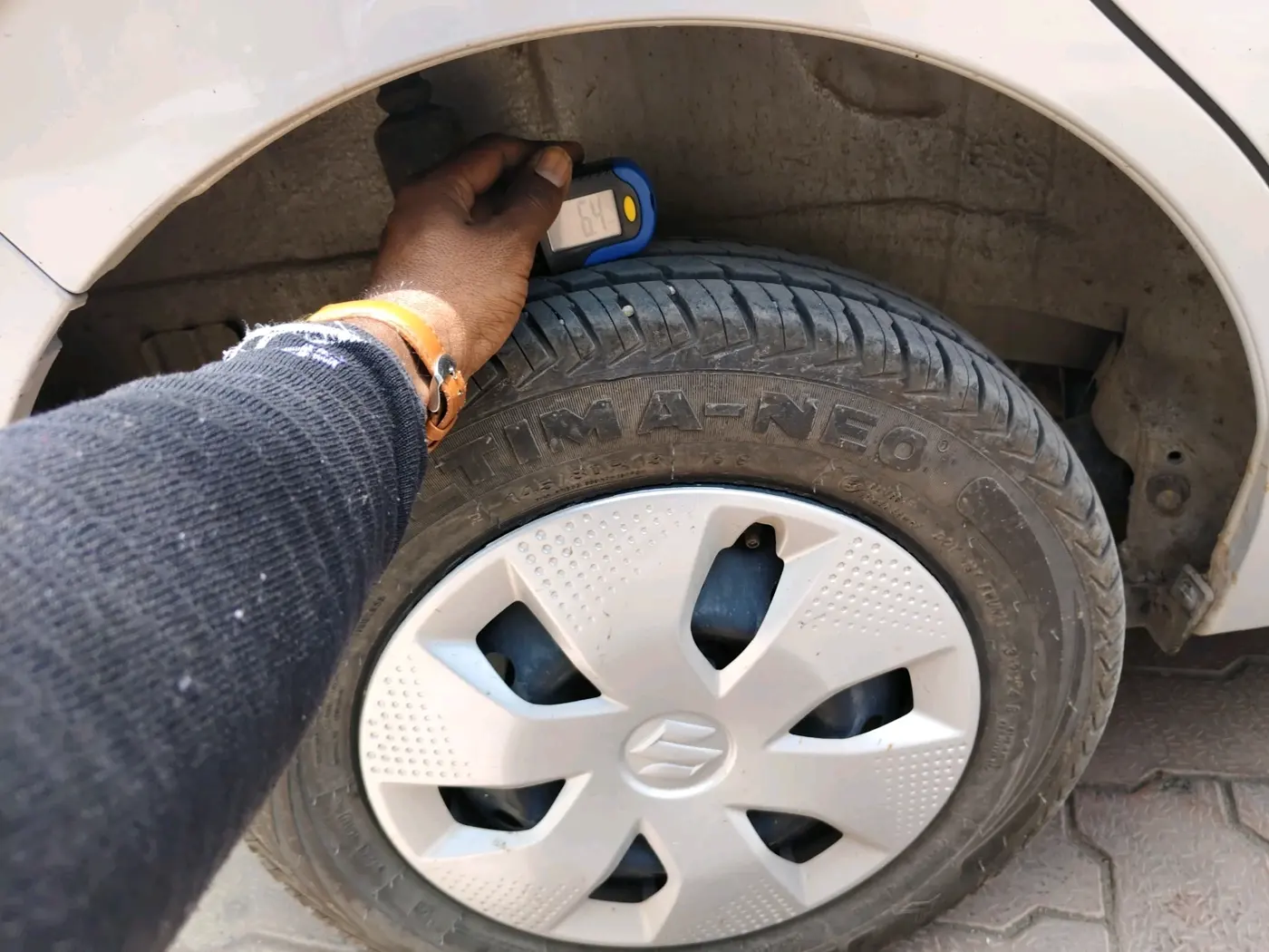 2024 Maruti Alto K10 VXi (O), Petrol, Manual, 8,053 km, tyre