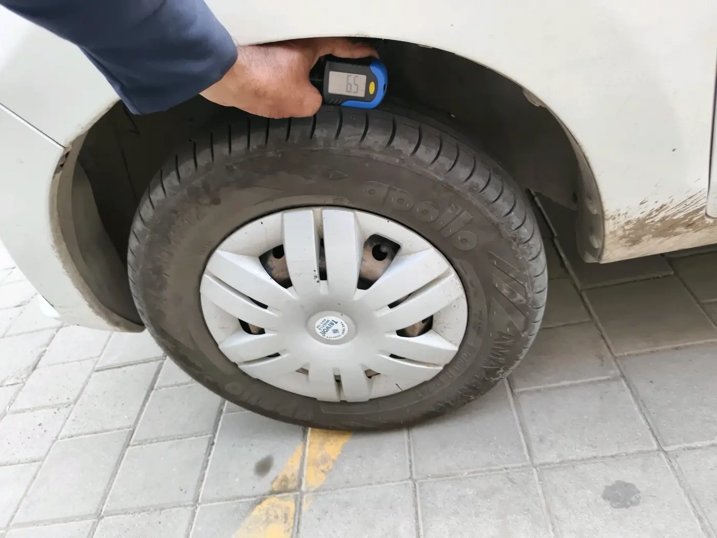 2013 Maruti Alto 800 LXI CNG, CNG, Manual, 93,176 km, tyre