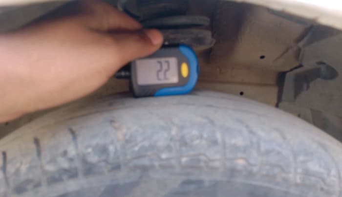 2014 Maruti Swift Dzire VXI, Petrol, Manual, 92,576 km, tyre