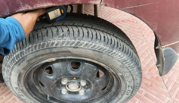 2012 Maruti Alto K10 VXI, Petrol, Manual, 31,181 km, tyre