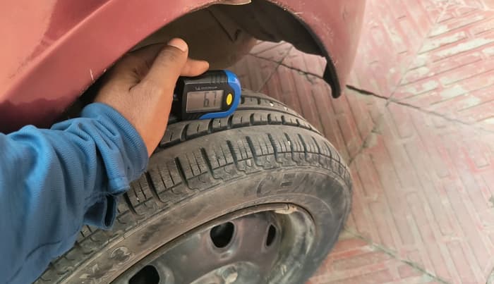 2012 Maruti Alto K10 VXI, Petrol, Manual, 31,181 km, tyre