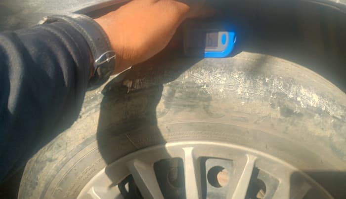 2019 Maruti Celerio VXI CNG, CNG, Manual, 1,22,019 km, tyre