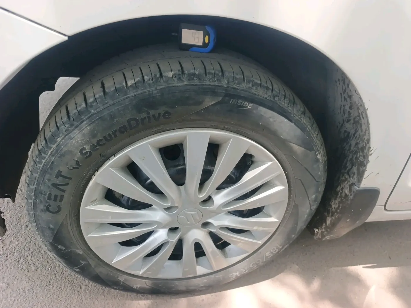 2019 Maruti Baleno DELTA PETROL 1.2, Petrol, Manual, 56,000 km, tyre