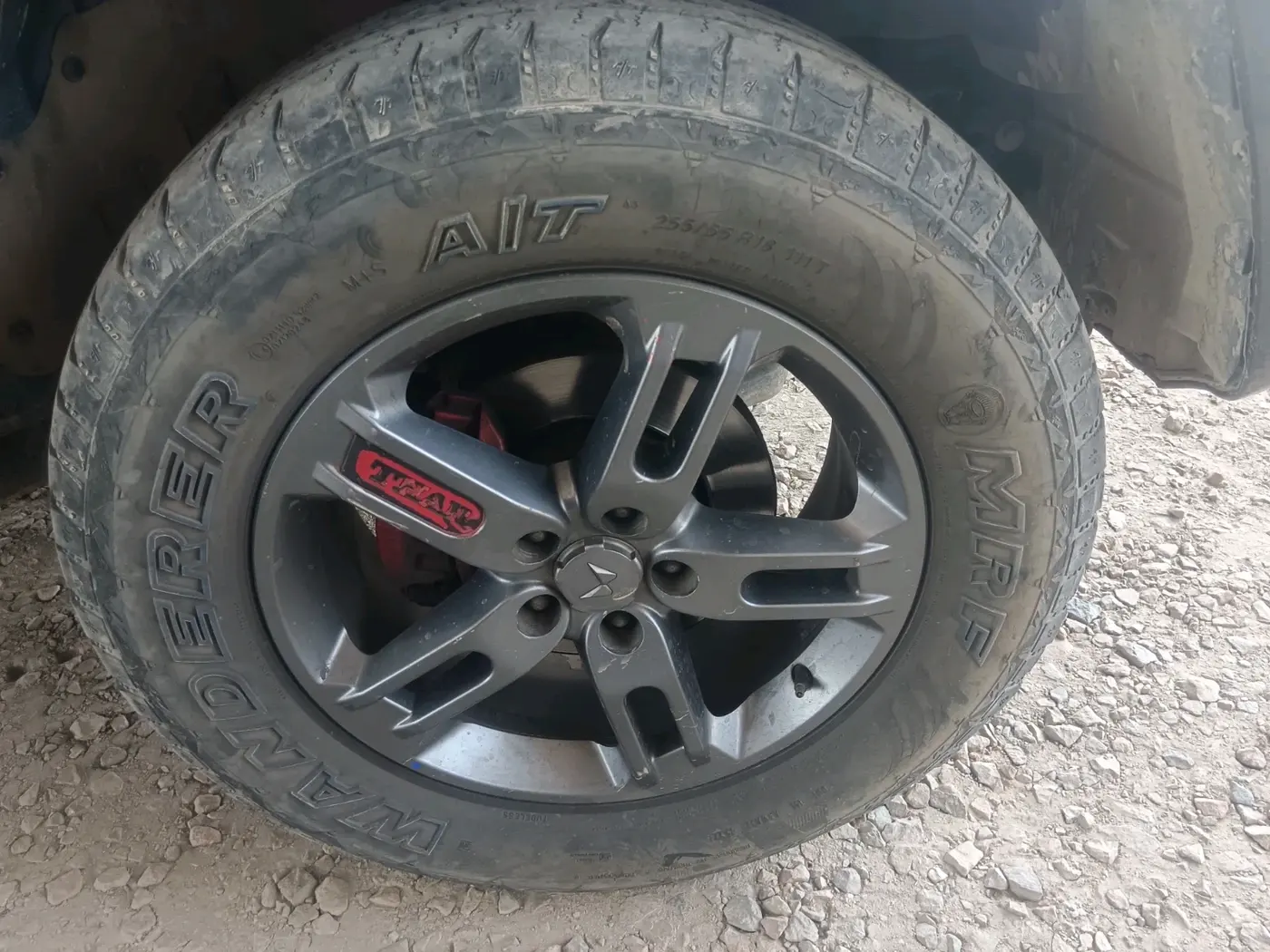 2022 Mahindra Thar LX HARD TOP 4WD MT, Diesel, Manual, 71,590 km, tyre