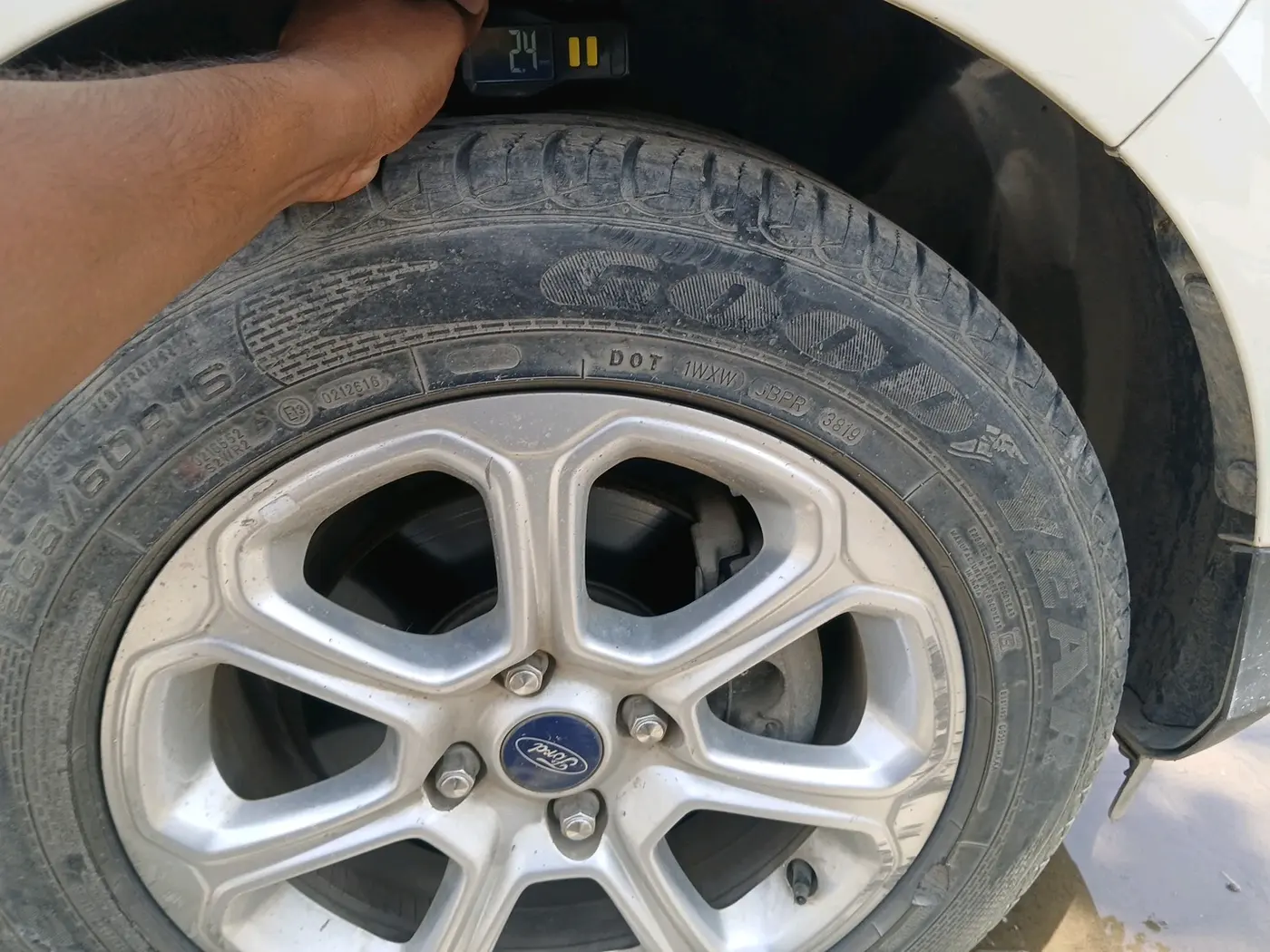 2019 Ford Ecosport TITANIUM + 1.5L PETROL, Petrol, Manual, 35,026 km, tyre