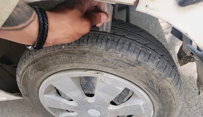 2018 Maruti Alto K10 VXI, Petrol, Manual, 47,242 km, tyre