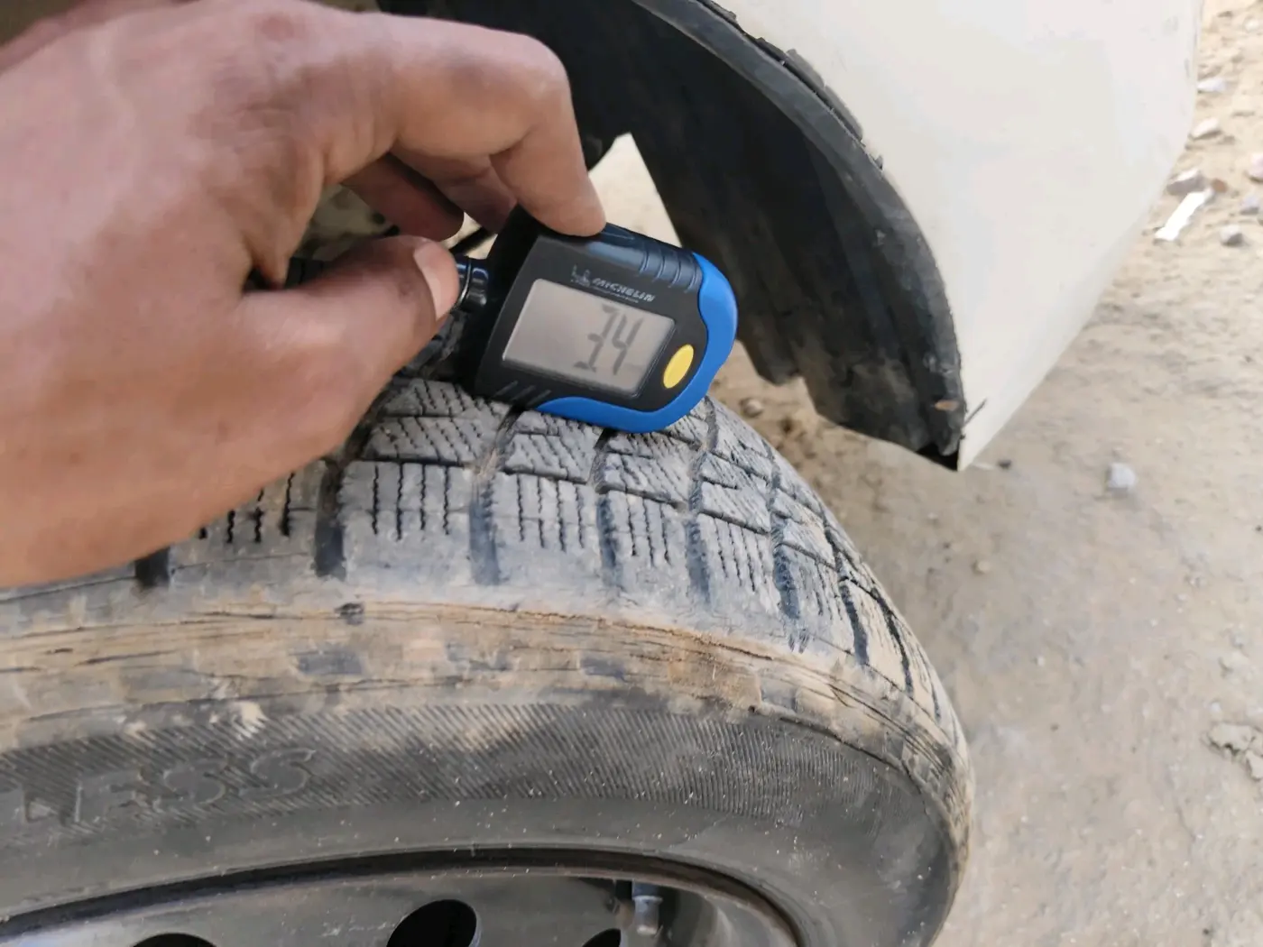 2018 Maruti Wagon R 1.0 LXI, CNG, Manual, 2,27,834 km, tyre