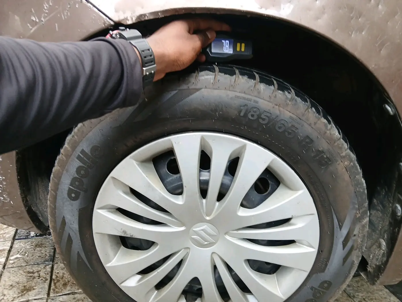 2012 Maruti Ertiga VDI, Diesel, Manual, 1,07,979 km, tyre