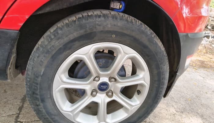 2018 Ford Ecosport TITANIUM + 1.5L PETROL AT, Petrol, Automatic, 76,702 km, tyre