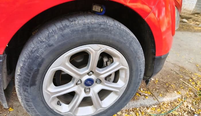 2018 Ford Ecosport TITANIUM + 1.5L PETROL AT, Petrol, Automatic, 76,702 km, tyre
