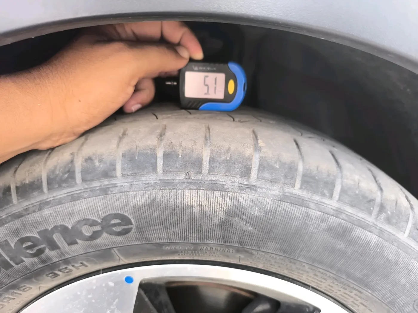 2018 Tata NEXON XZ PLUS DIESEL, Diesel, Manual, 68,221 km, tyre