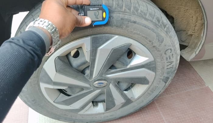 2021 Datsun Redi Go T(O), Petrol, Manual, 42,810 km, tyre